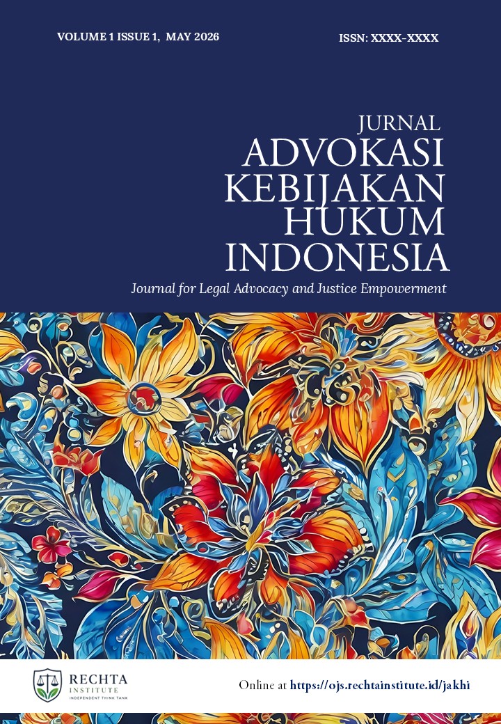 Jurnal Advokasi Kebijakan Hukum Indonesia